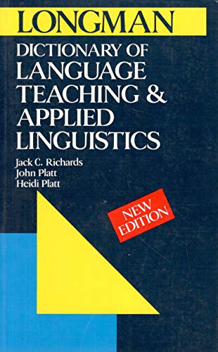 longman dictionary of language teaching and applied linguistics jack c. richards